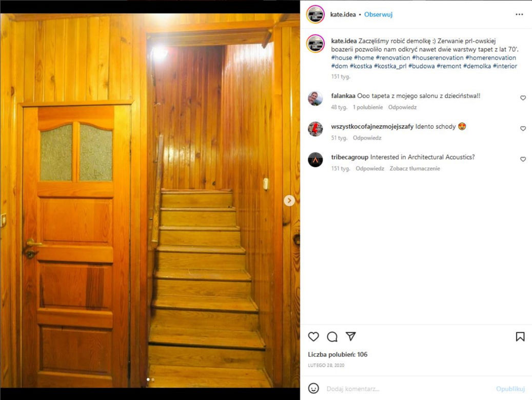 Dom kostka z PRL przed i po metamorfozie. 3 lata temu rudera, a teraz wygląda jak luksusowy dom z okładki magazynu