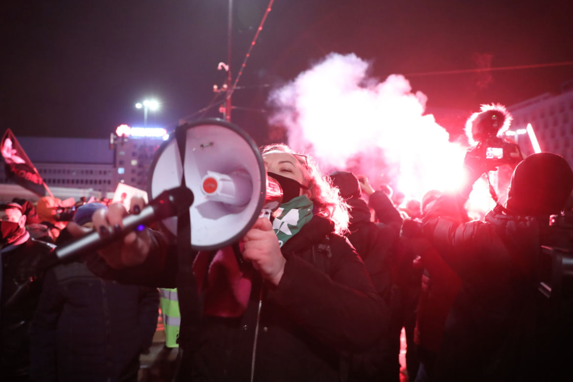 Strajk Kobiet w Warszawie 29.01.2021