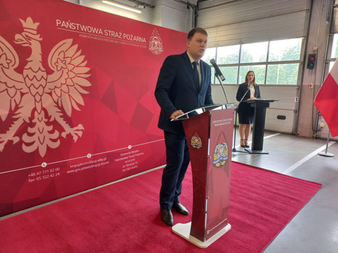 Powiatowe obchody Dnia Strażaka w Lesznie [ZDJĘCIA]