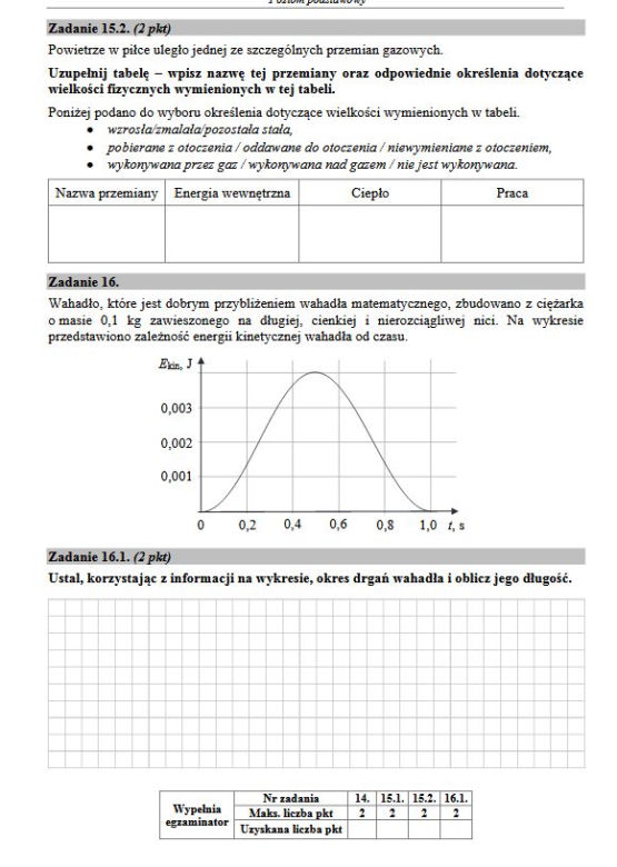 Matura 2017 fizyka