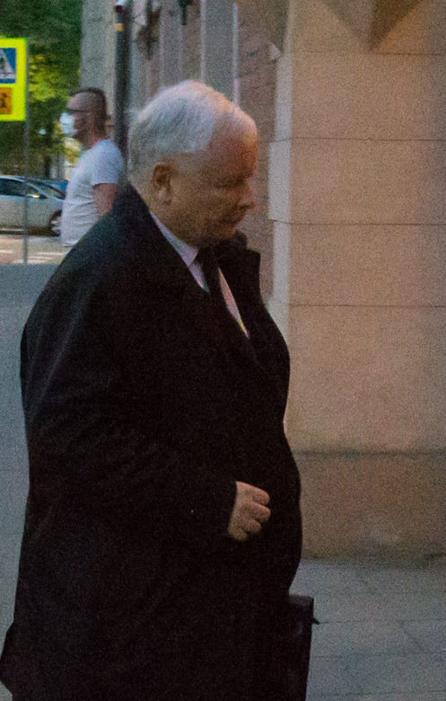 Kaczyński w Krakowie odwiedził grób brata