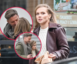 Myśleli, że nikt ich nie widzi. Kaczorowska i Rogacewicz przyłapani na czułościach W BRAMIE