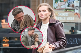 Myśleli, że nikt ich nie widzi. Kaczorowska i Rogacewicz przyłapani na czułościach W BRAMIE