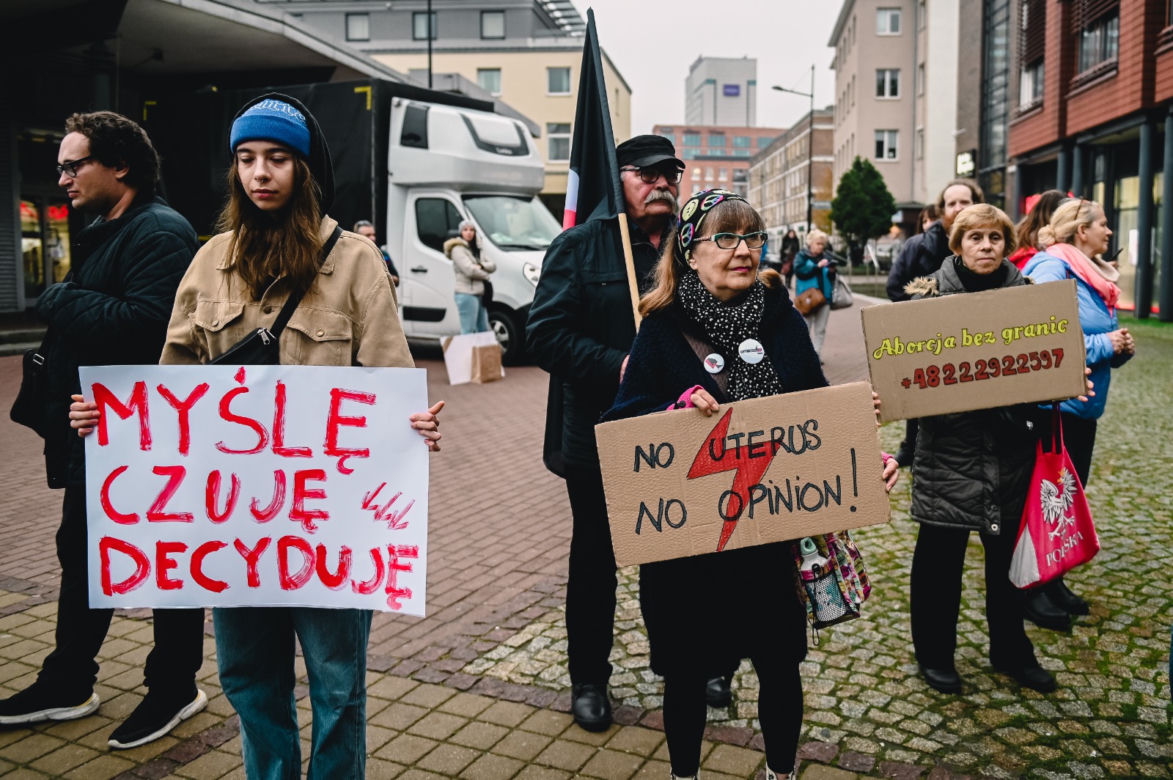 Protest aborcyjny w Gdańsku
