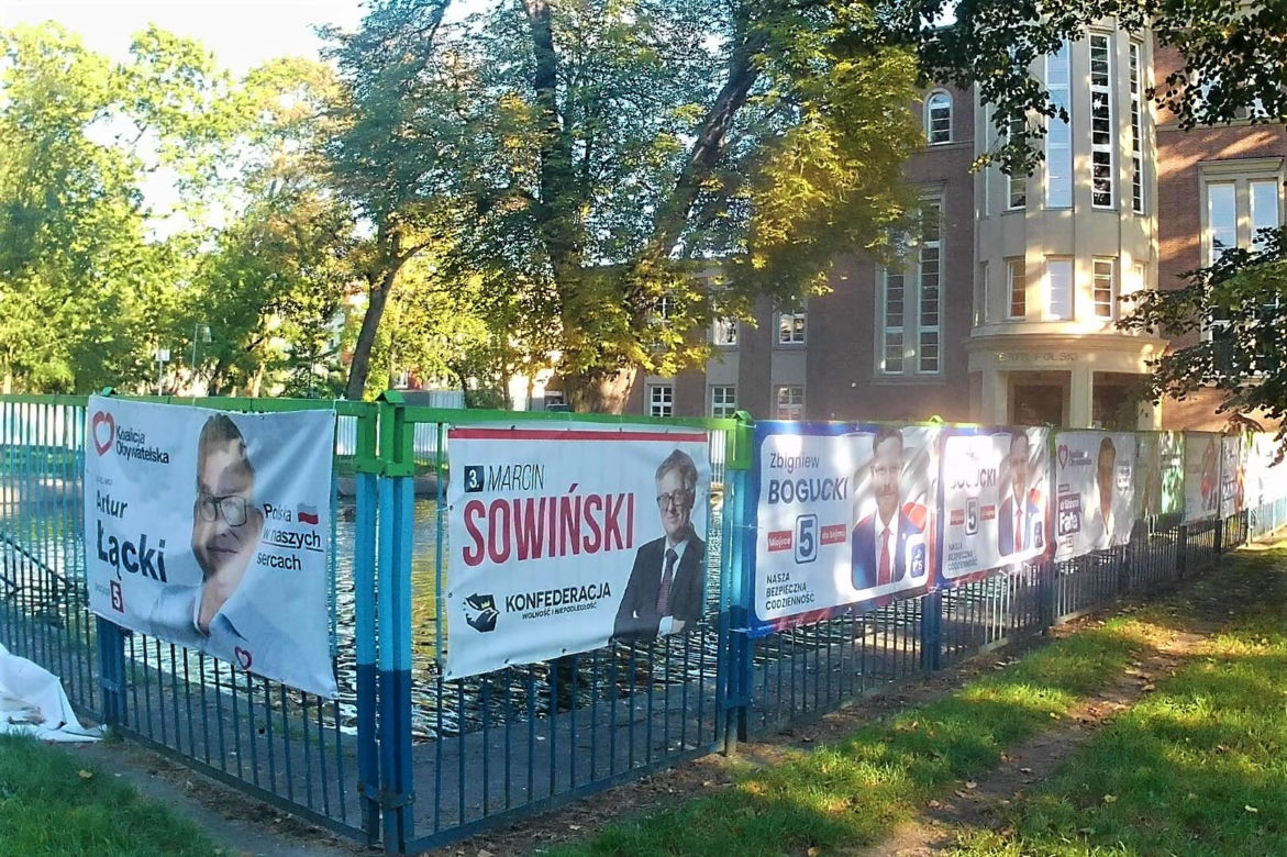 Kampania wyborcza i chaos estetyczny w Szczecinie