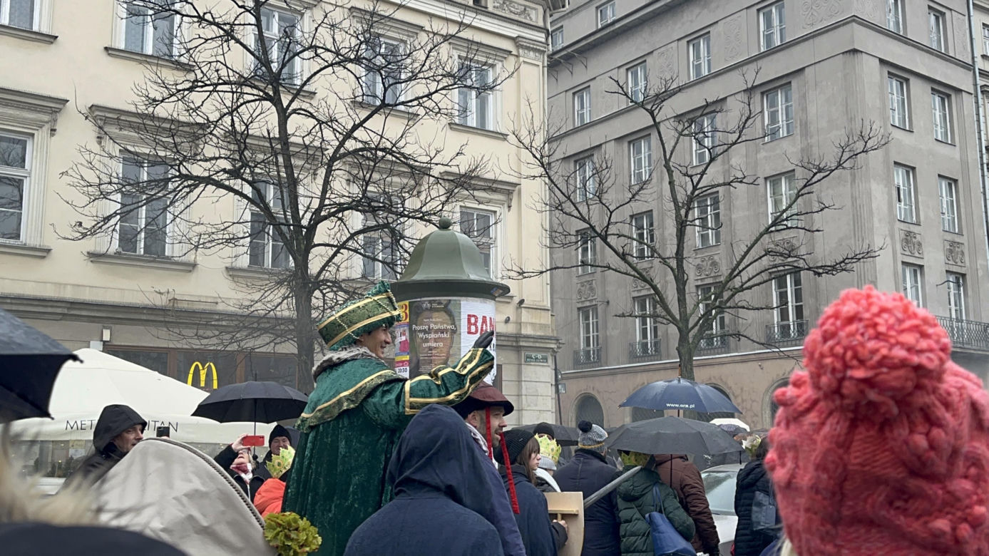 Orszak Trzech Króli przemaszerował przez Kraków