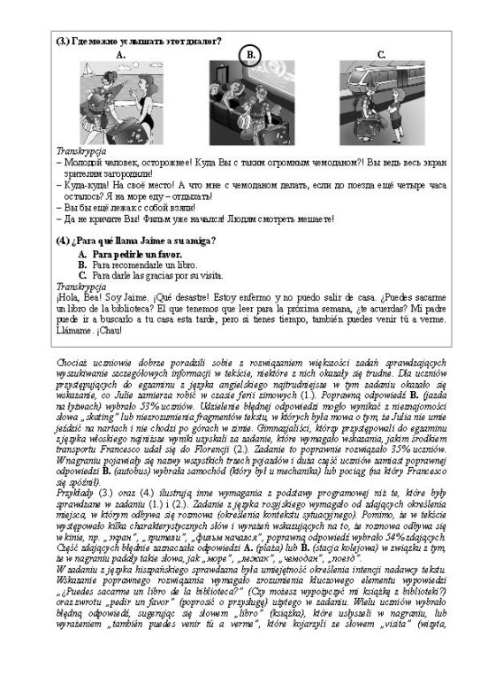 Wyniki egzaminu gimnazjalnego 2014 - wstępny raport CKE