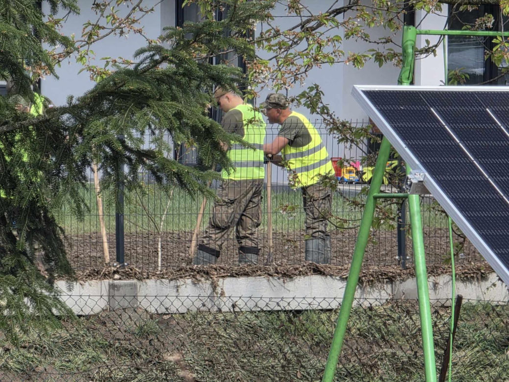 Pawłosiów po powodzi.