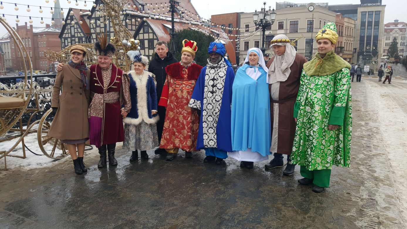 Przygotowania do Orszaku Trzech Króli w Bydgoszczy
