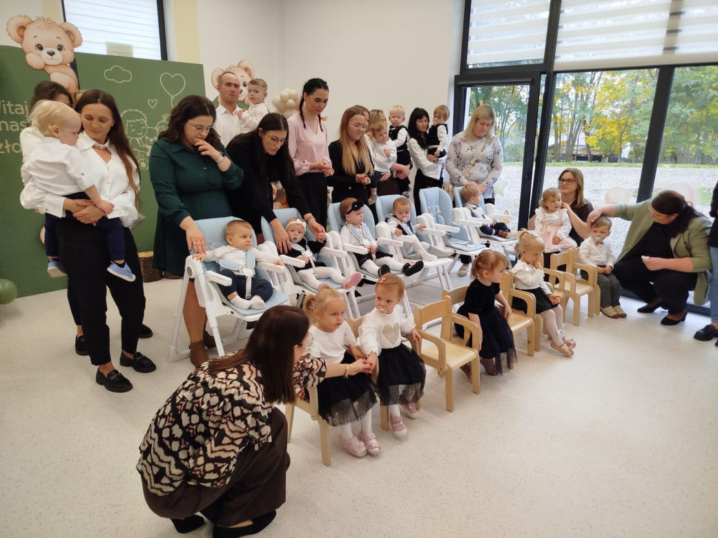 Otwarcie Żłobka w Mokobodach i pasowanie na żłobkowicza
