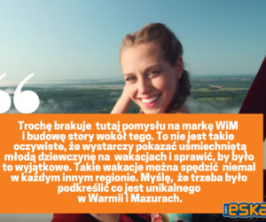 Nowy spot promujący Warmię i Mazury. Poznaj opinie Internautów
