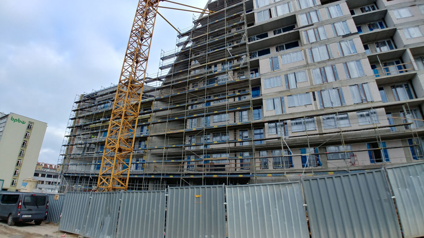 Centaurus. Trwa budowa największego budynku w Olsztynie. Zobacz postępy prac