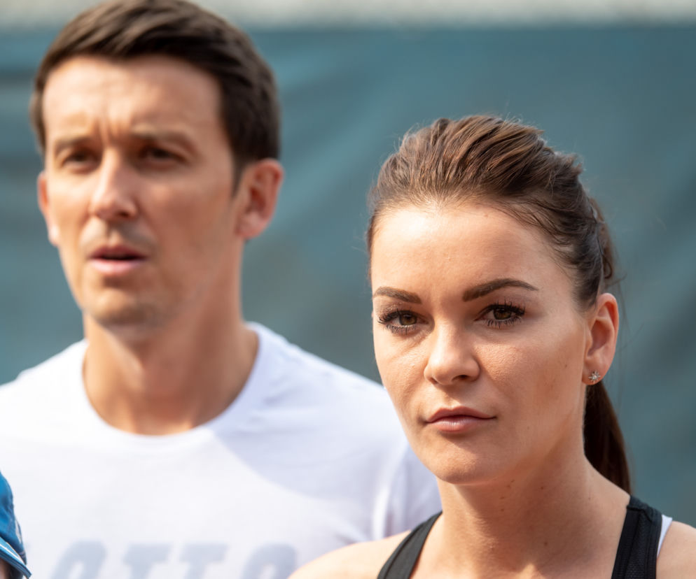 Agnieszka Radwańska i Dawid Celt