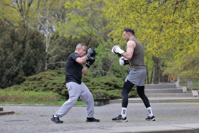 Łukasz Mejza uczył boksu pod chmurką Przemysława Czarneckiego