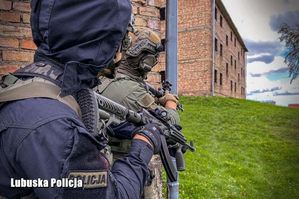 Ćwiczenia lubuskich kontrterrorystów