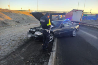 Naćpany kierowca uciekał przez trzy powiaty. Policyjny pościg