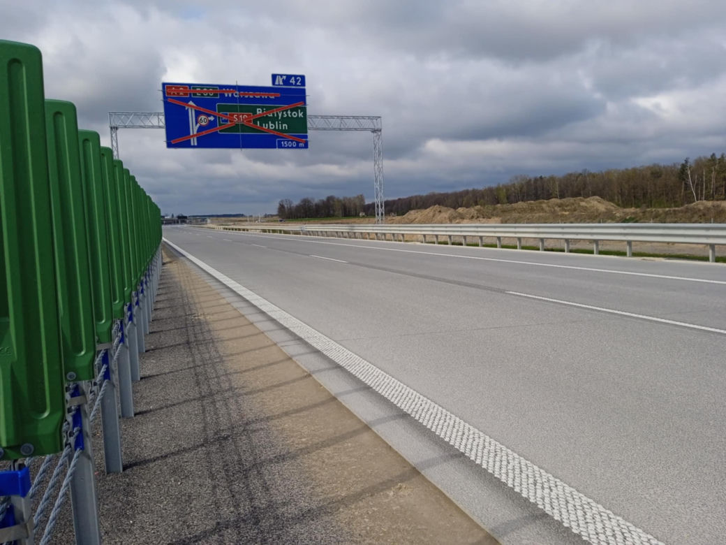 A2 z Siedlec do Białej Podlaskiej