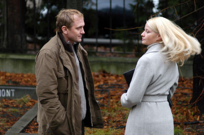 Małgorzata Kożuchowska w 2005 r., "Komornik"