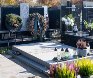 Tak wygląda grób Andrzeja Morozowskiego