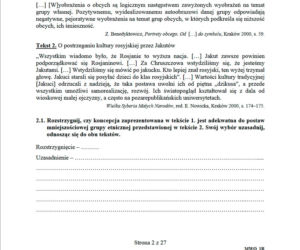 Matura 2019. Wiedza o społeczeństwie. Arkusze CKE WOS rozszerzony
