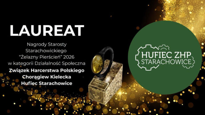 W Starachowicach wręczono Żelazne Pierścienie. Zobacz kto dostał nagrodę Starosty