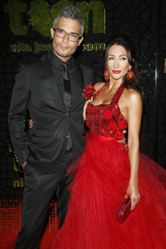 Justyna Steczkowska z mężem