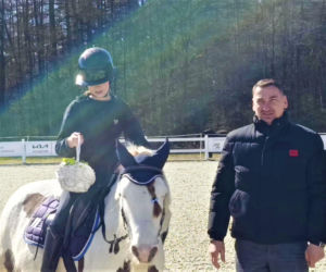 Konna święconka w Szczecinie