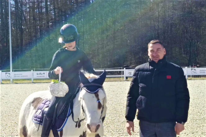 Konna święconka w Szczecinie