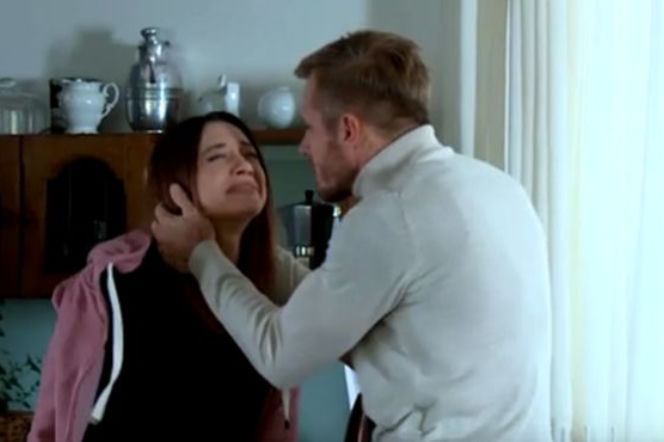 M jak miłość, Iza (Adriana Kalska), Artur (Tomasz Ciachorowski)