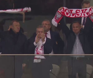 Polska - Albania: Zwariowana radość prezydenta Dudy po golu