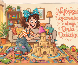 Zabawna kartki na Dzień Dziecka dla dorosłych