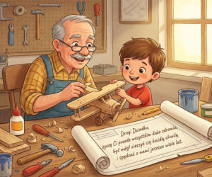 Kartka z życzeniami na Dzień Dziadka 2026