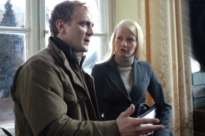 Małgorzata Kożuchowska w 2005 r., "Komornik"