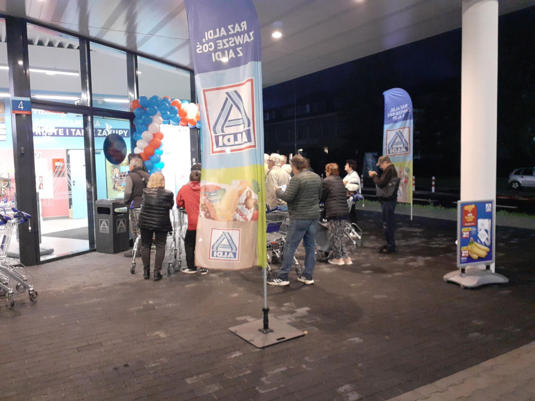 Otwarcie sklepu Aldi w Starachowicach