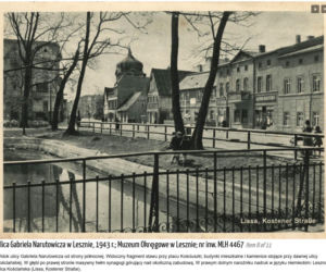 Synagoga w Lesznie na starych zdjęciach