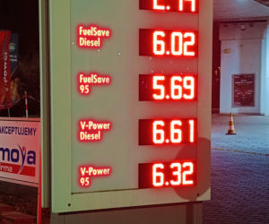 Ceny paliwa w Szczecinie