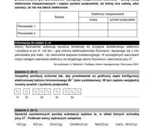 Matura z chemii 2021 - arkusz PDF