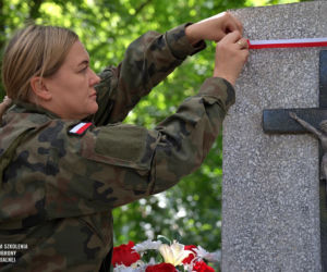„Służba to także pamięć”. Terytorialsi o renowacji grobu bohatera wojny polsko-bolszewickiej