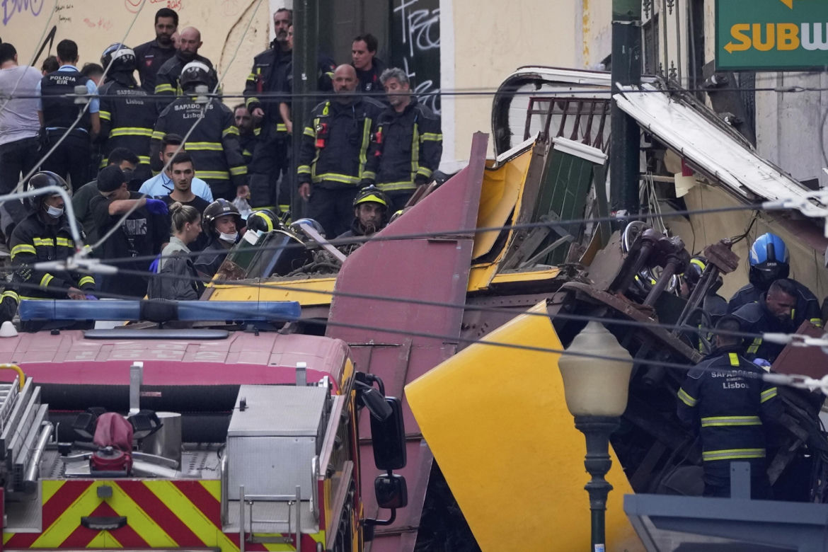 Wypadek tramwaju w Lizbonie, 17 ofiar