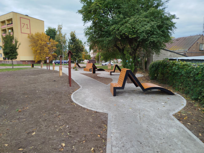 Park kieszonkowy przy ul. Żytniej w Siedlcach