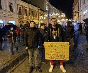 Lex TVN. Protest mieszkańców Nowego Sącza