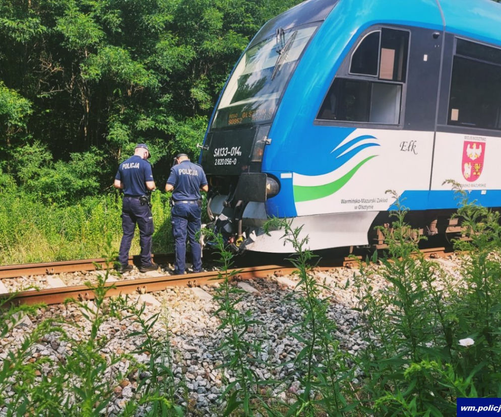 Szynobus potrącił kobietę