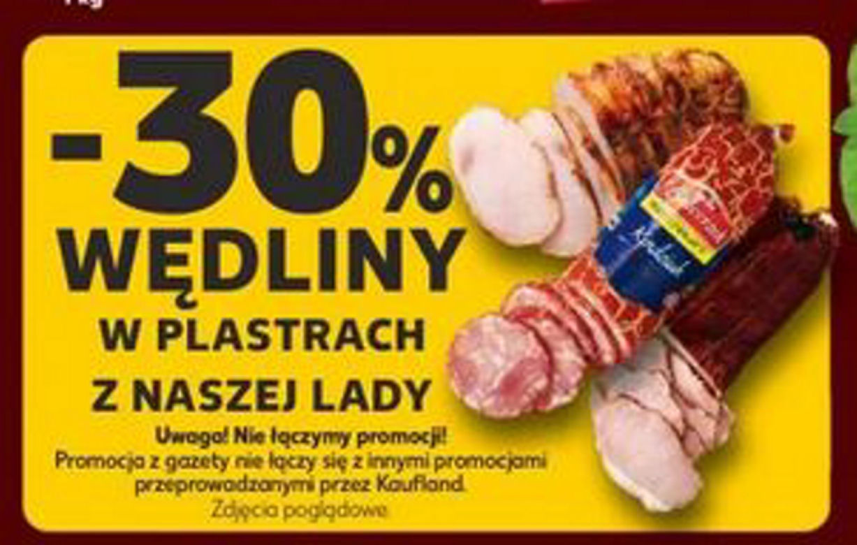 Wędliny 30 proc. taniej