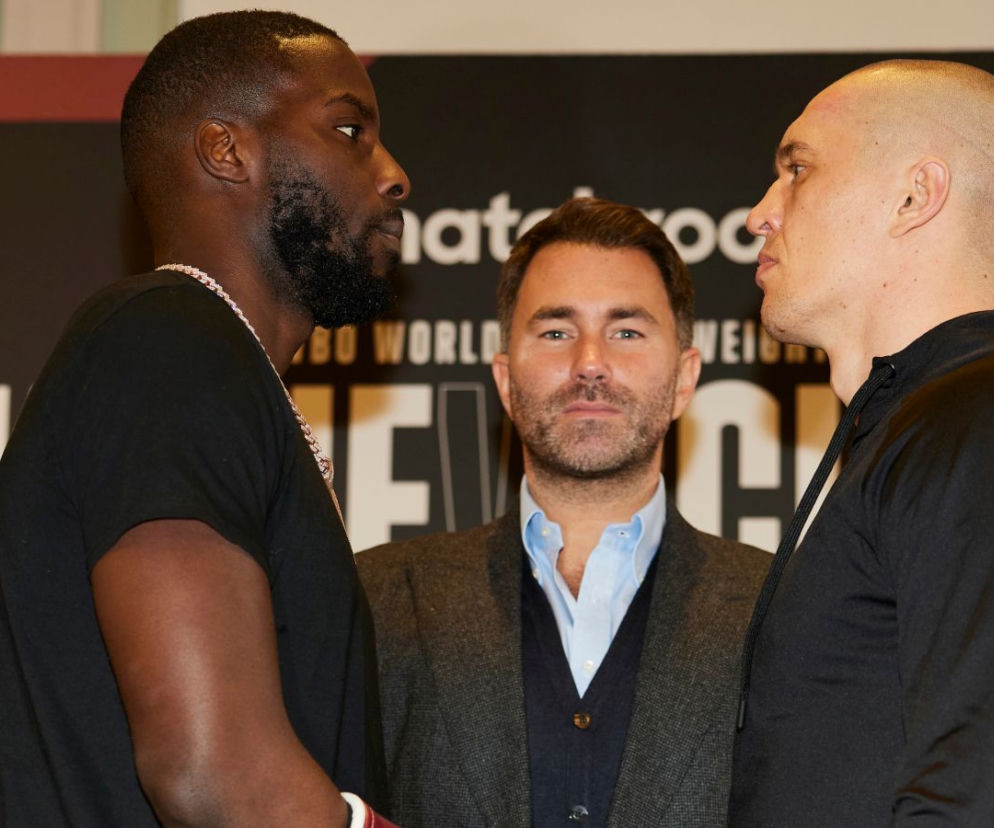 Michał Cieślak i Lawrence Okolie