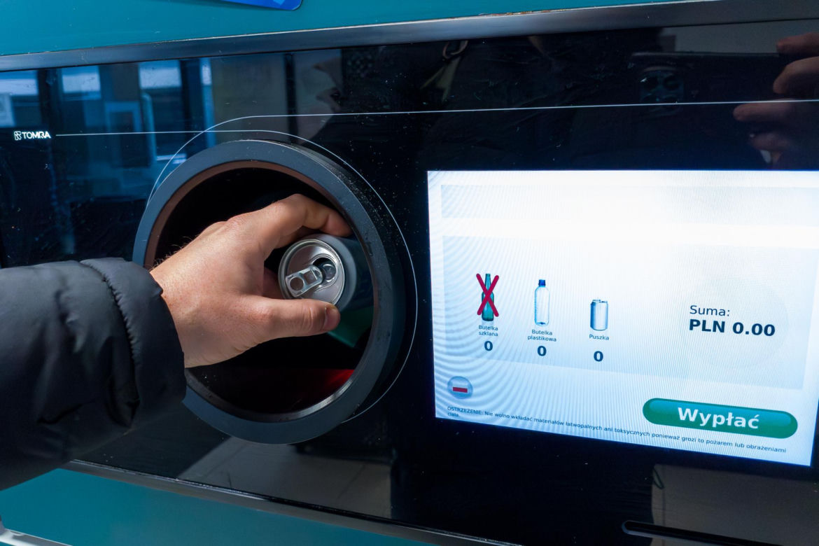 System kaucyjny w Polsce, oddajemy butelki w automatach
