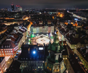 Świąteczna iluminacja 2025/2026 w Warszawie