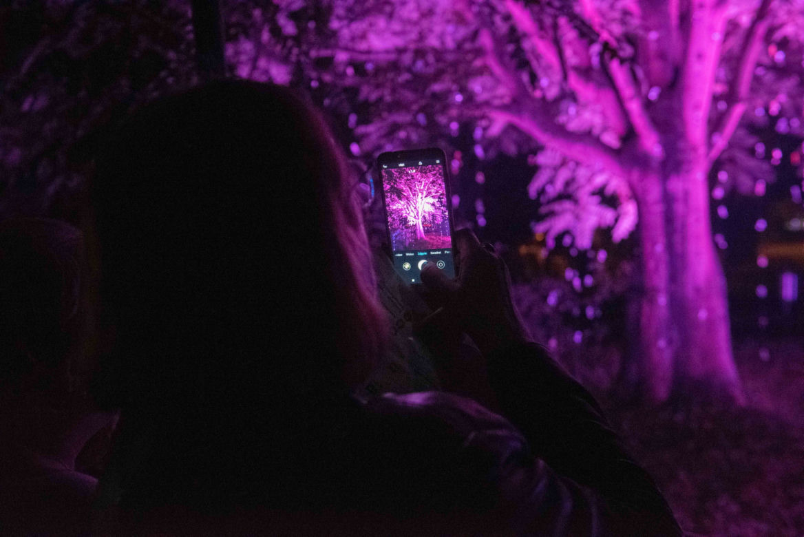 Kolejny Bella Skyway Festival czyli święto sztuki i światła. Jak na razie bez większych tłumów na Starówce
