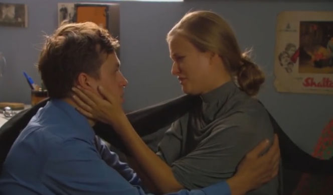 Ranczo 8 sezon odc. 102. Fabian Duda (Piotr Ligienza), Klaudia (Marta Chodorowska)