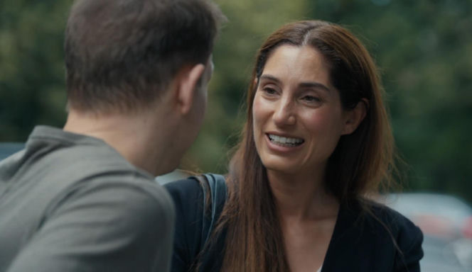 Barwy szczęścia, odcinek 3279. Łukasz (Michał Rolnicki), Celina (Orina Krajewska)