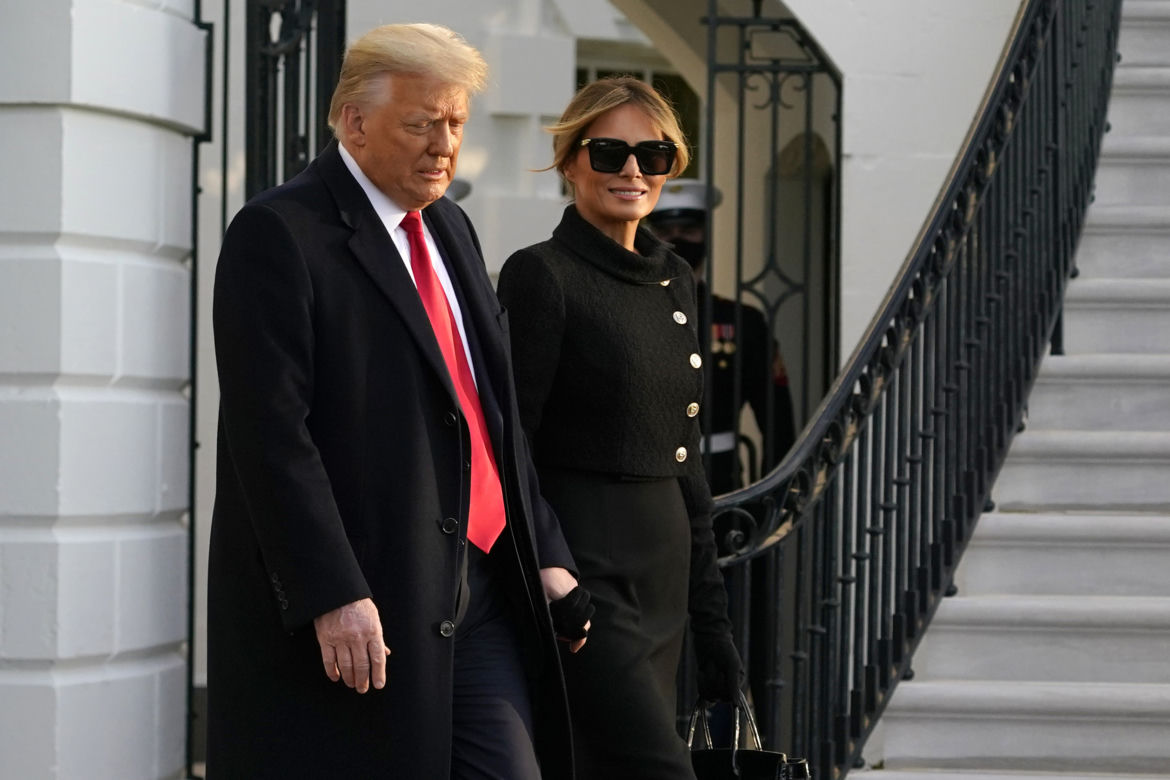 Donald Trump opuścił Biały Dom